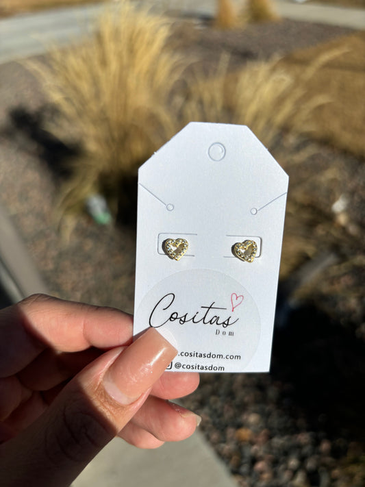 Mini Heart Children's Earrings