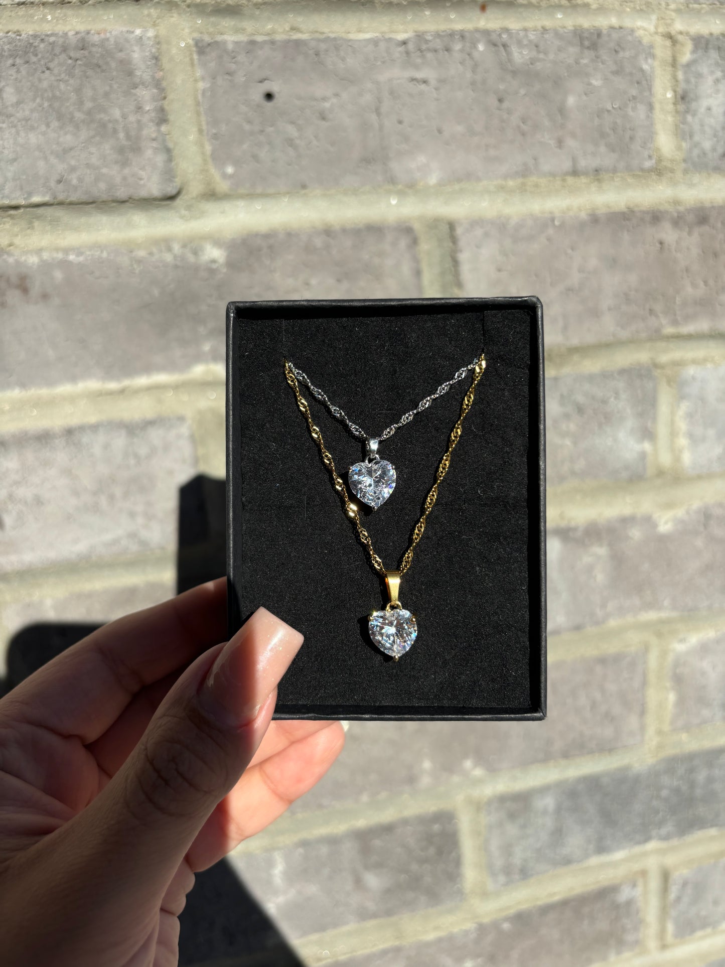 Crystal Heart Necklace